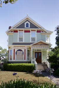 Queen Anne Victorian Alameda Exterior Painting by Arana Craftsman Painters
